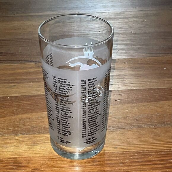 Kentucky Derby 131 2005 Souvenir Mint Julep Glass Unused Churchill Down Roses - Picture 4 of 12